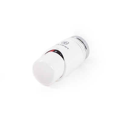 Terma NOBLE Głowica termostatyczna logo DR M30x1 5 Biały TGGBI007