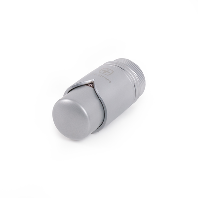 Terma NOBLE Głowica termostatyczna logo SC M30x1 5 Satyna TGGST002