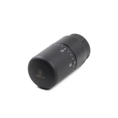 Terma SLIM Głowica termostatyczna M30x1 5 Czarna mat TGGCM001