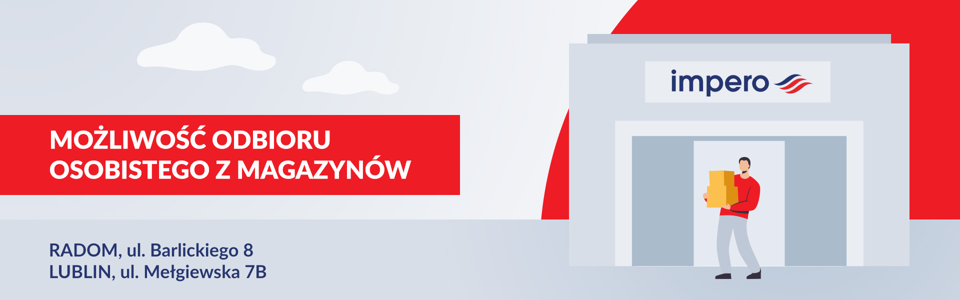 ODBIÓR OSOBISTY / DOSTAWA